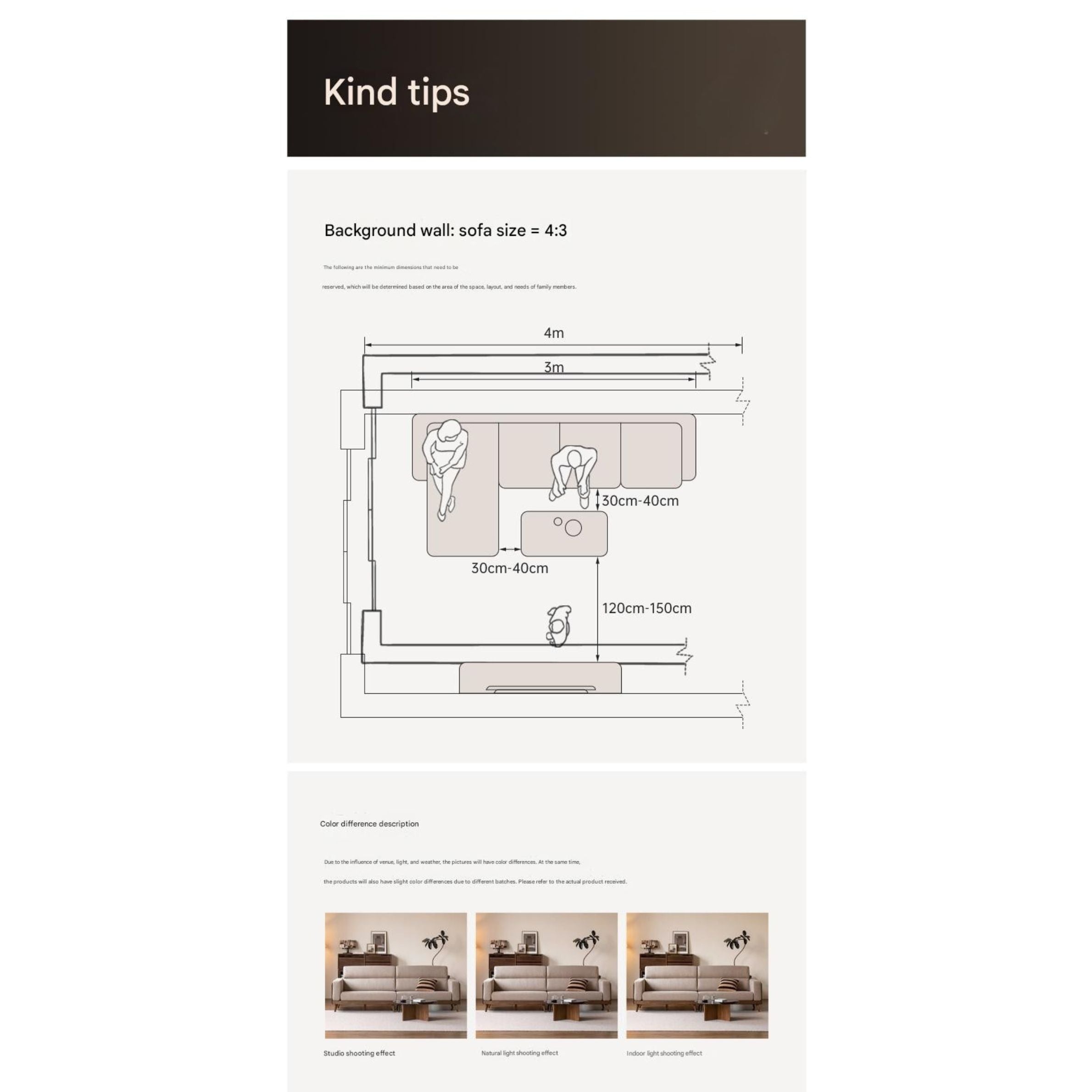 Black Walnut, Oak, Ash Solid Wood fabric sofa high back