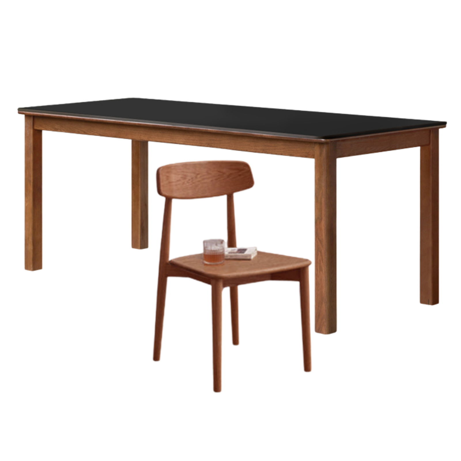 Ash, Oak Solid Wood Modern Dining Table