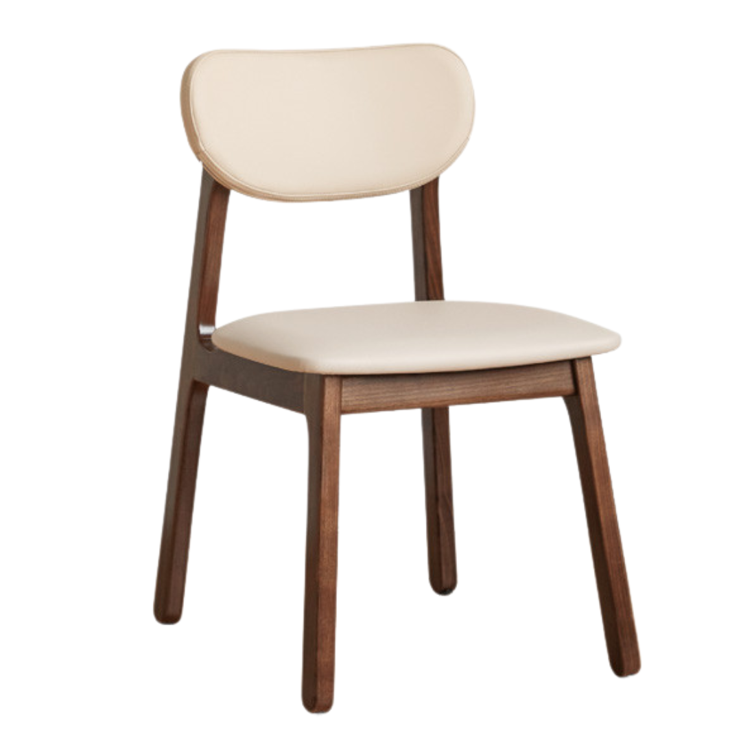 Black Walnut, Ash, Oak Solid Wood Dining Chair 4 Pcs Set