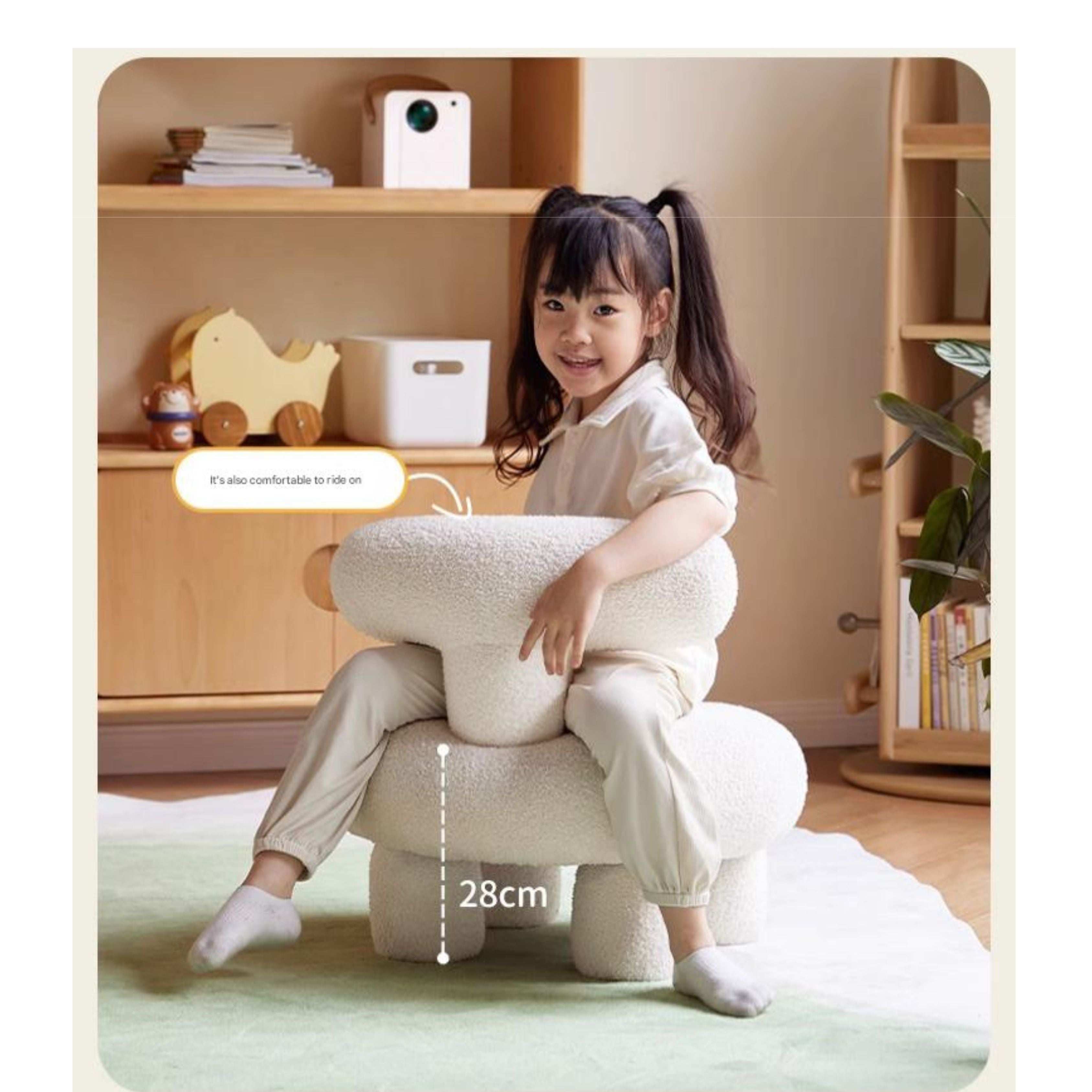 Children's Bear Cute Baby Single Lazy Sofa