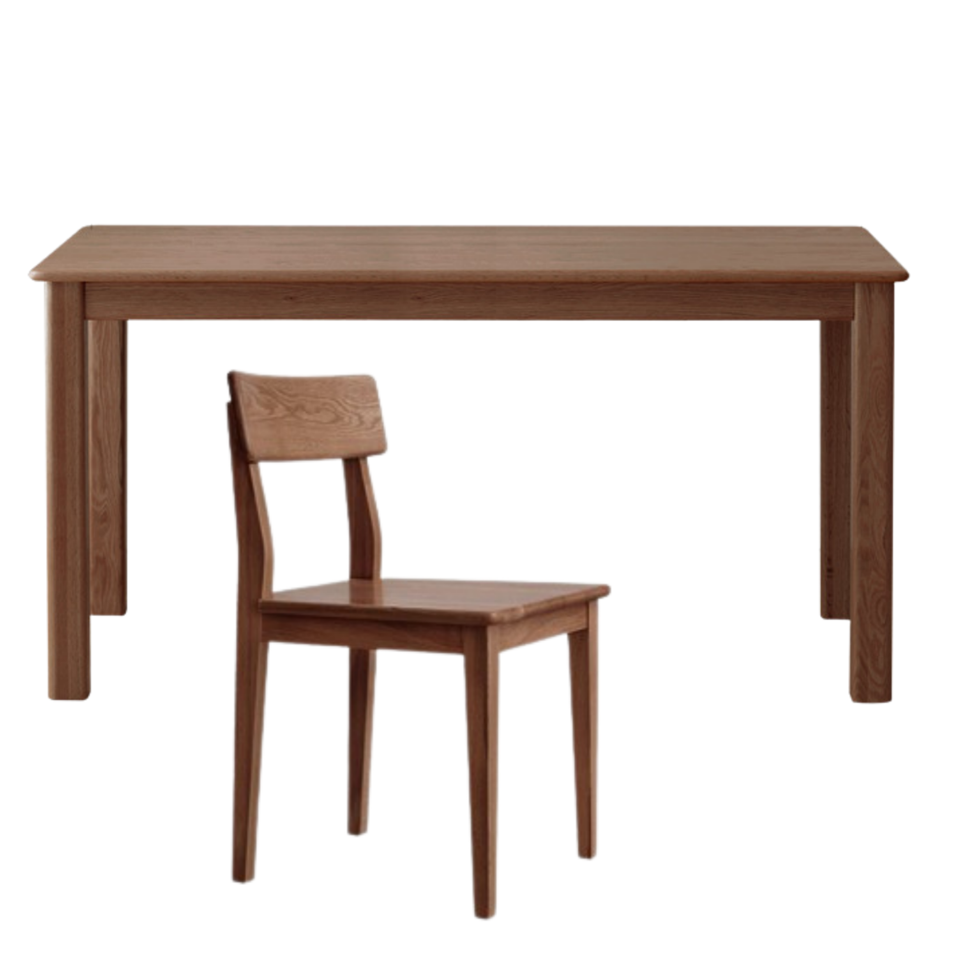 Ash, Oak Solid Wood Modern Dining Table