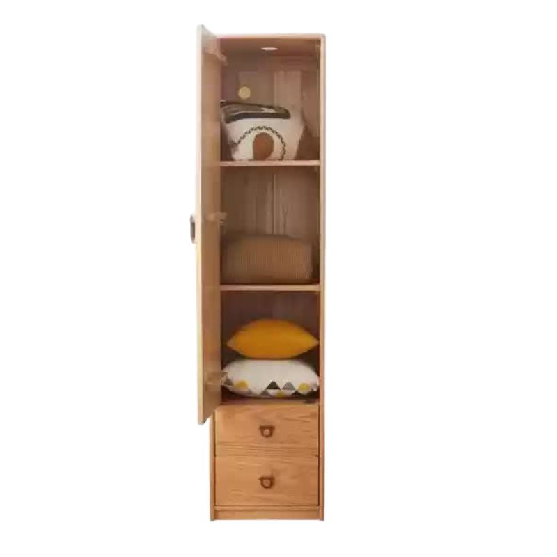 Oak Solid Wood Children's Wardrobe