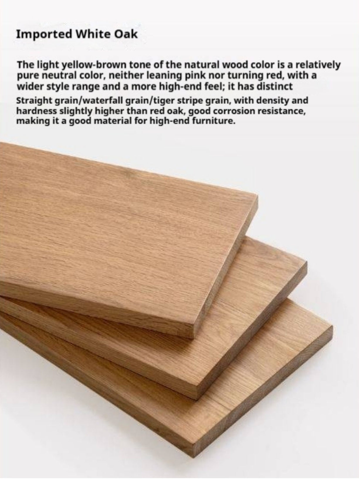 White Oak, Ash Solid Wood Wabi-sabi Style TV Cabinet