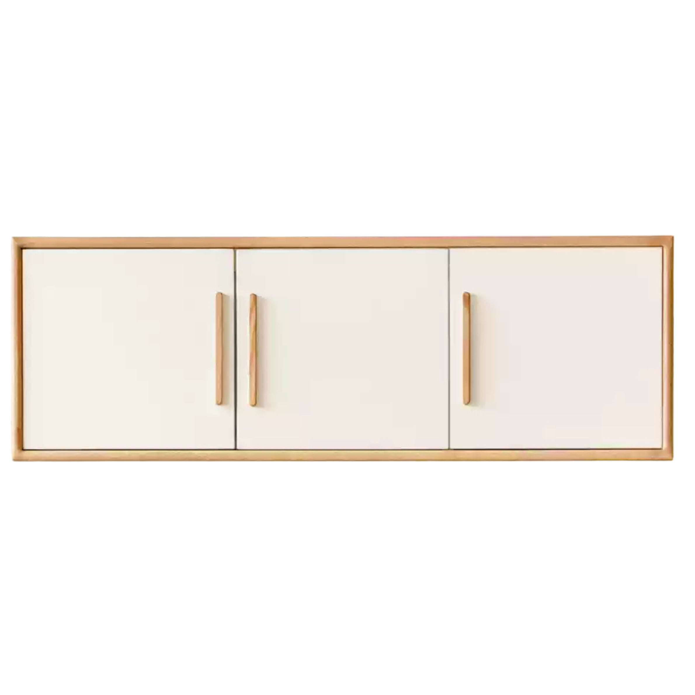 Oak Solid Wood Modern Wardrobe.