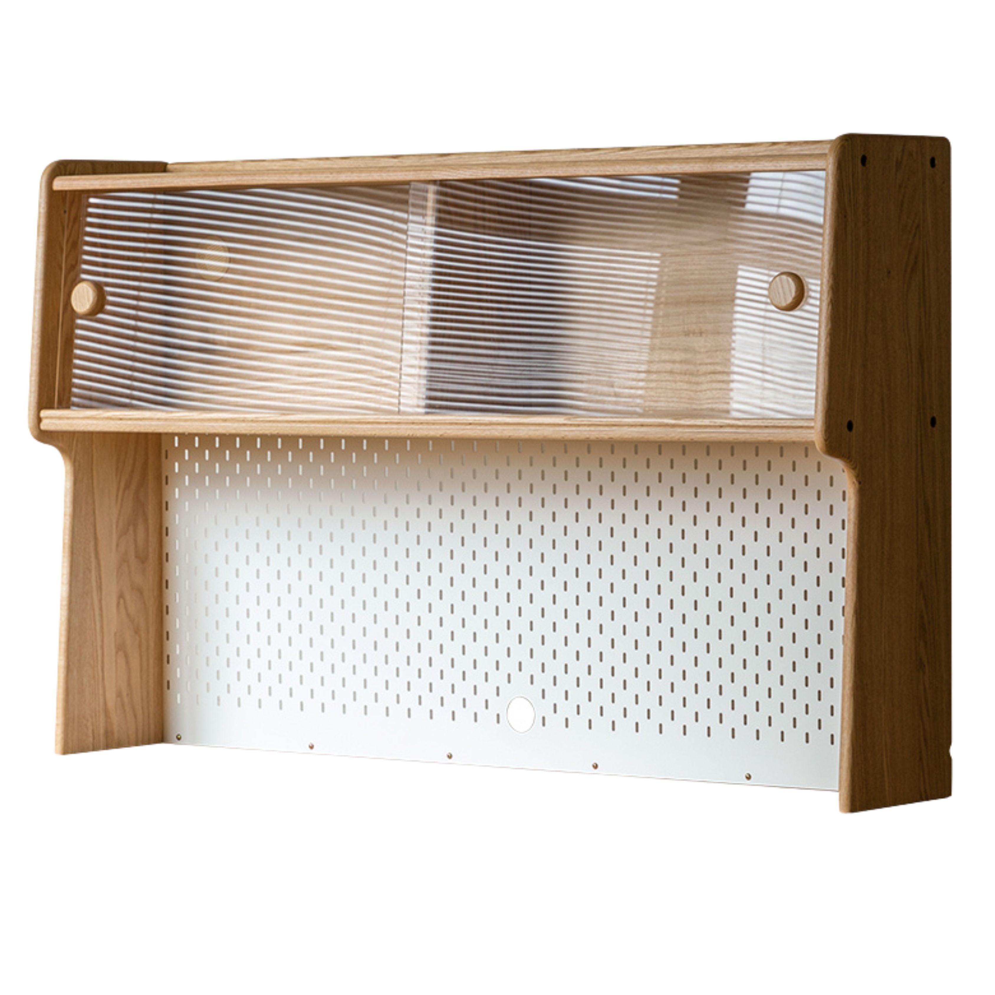 Beech, Oak, Poplar Solid Wood Study Desk with Shelf