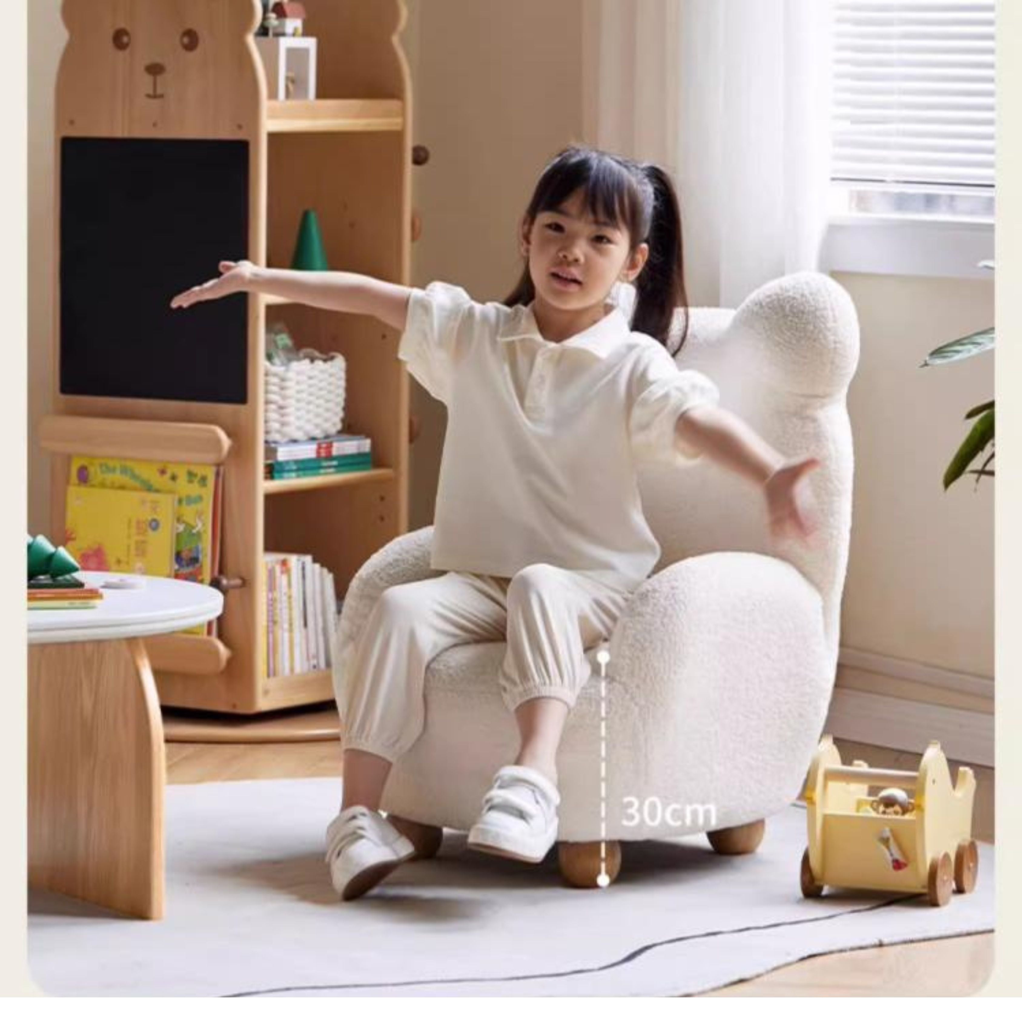 Children's Bear Cute Baby Single Lazy Sofa
