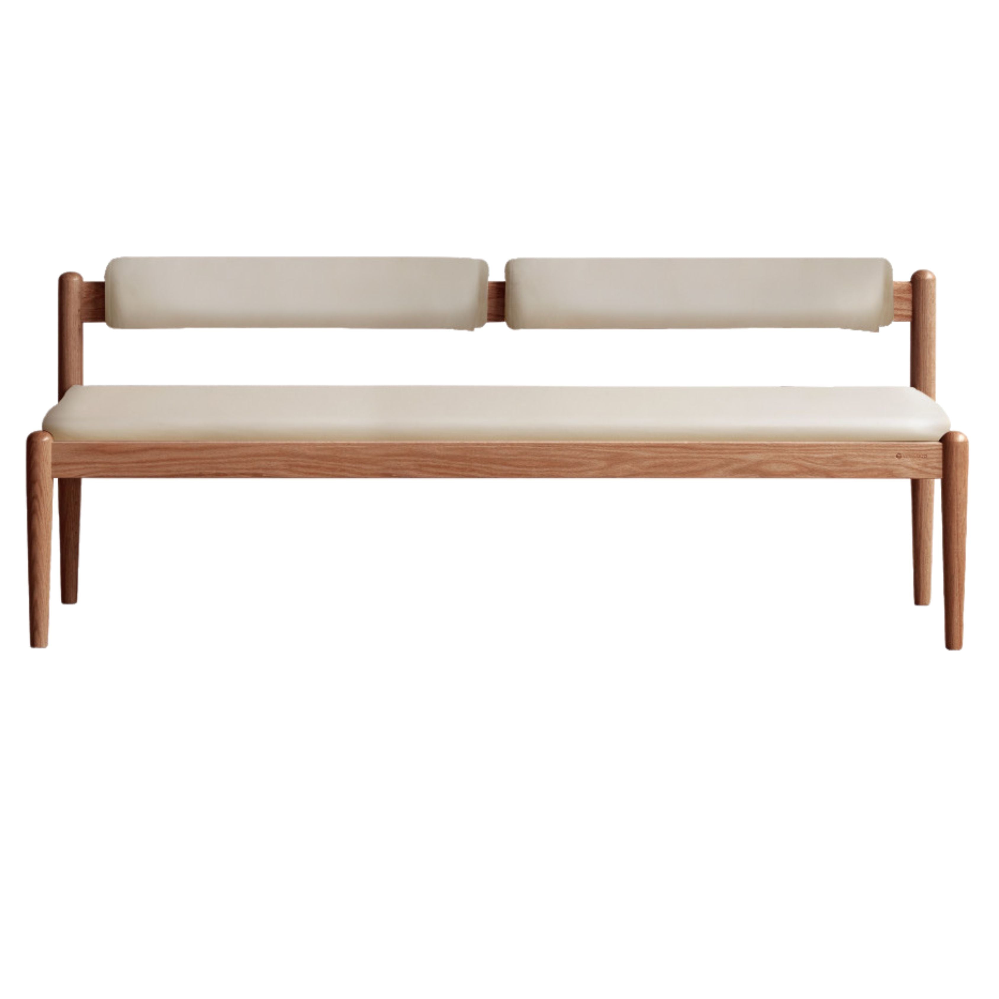 Black Walnut, Oak Solid Wood Long Bench