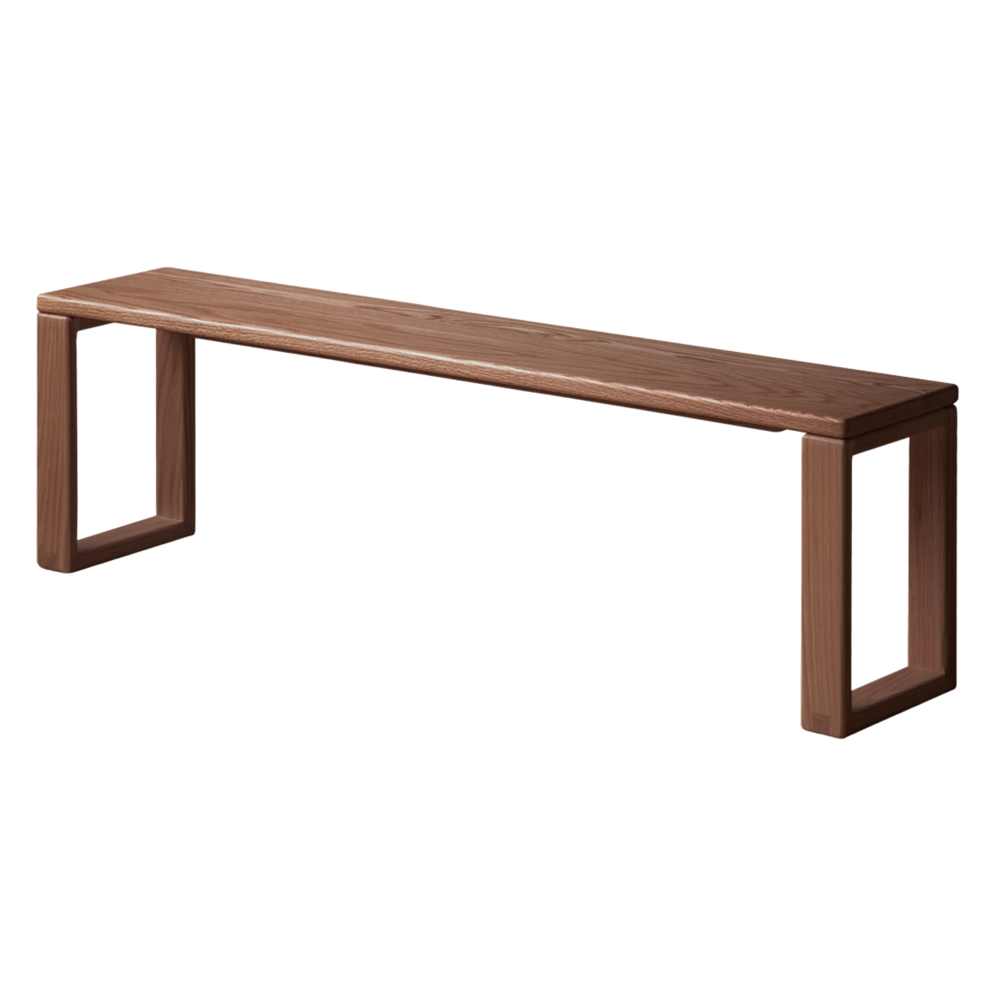 Ash, Oak, Cherry, Beech Solid Wood Long Bed end Bench