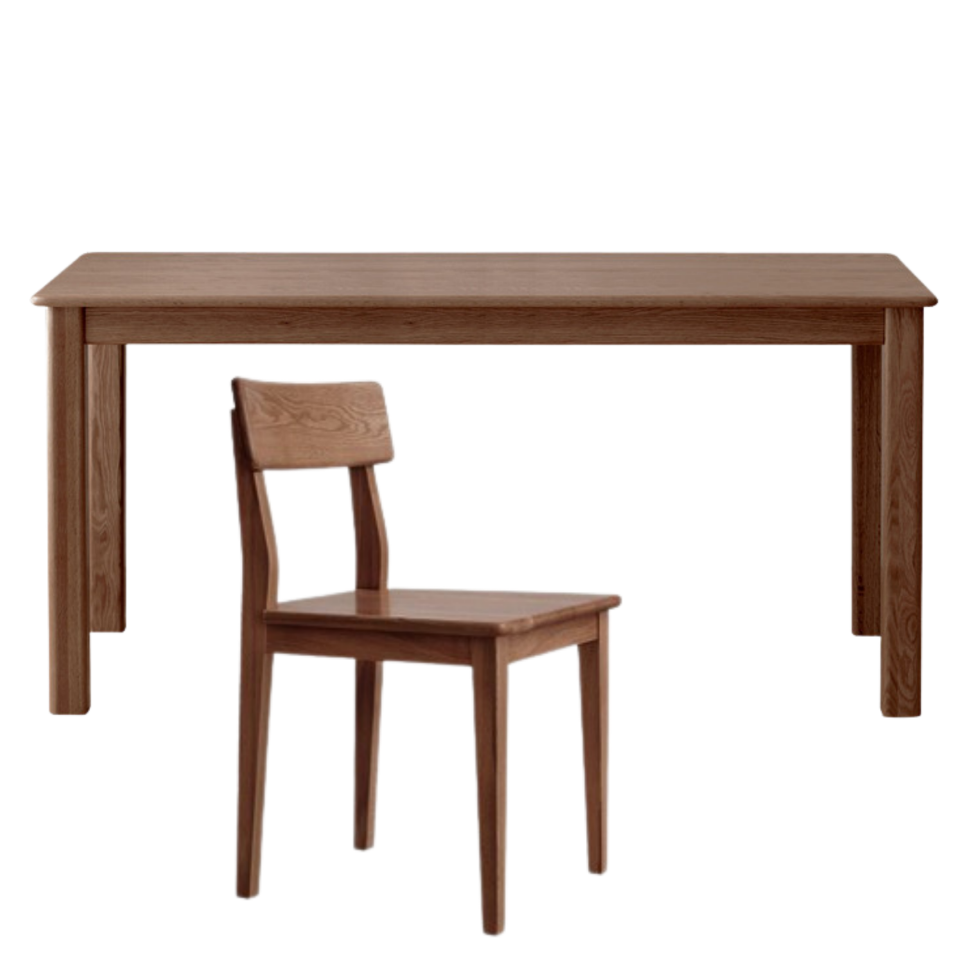 Ash, Oak Solid Wood Modern Dining Table
