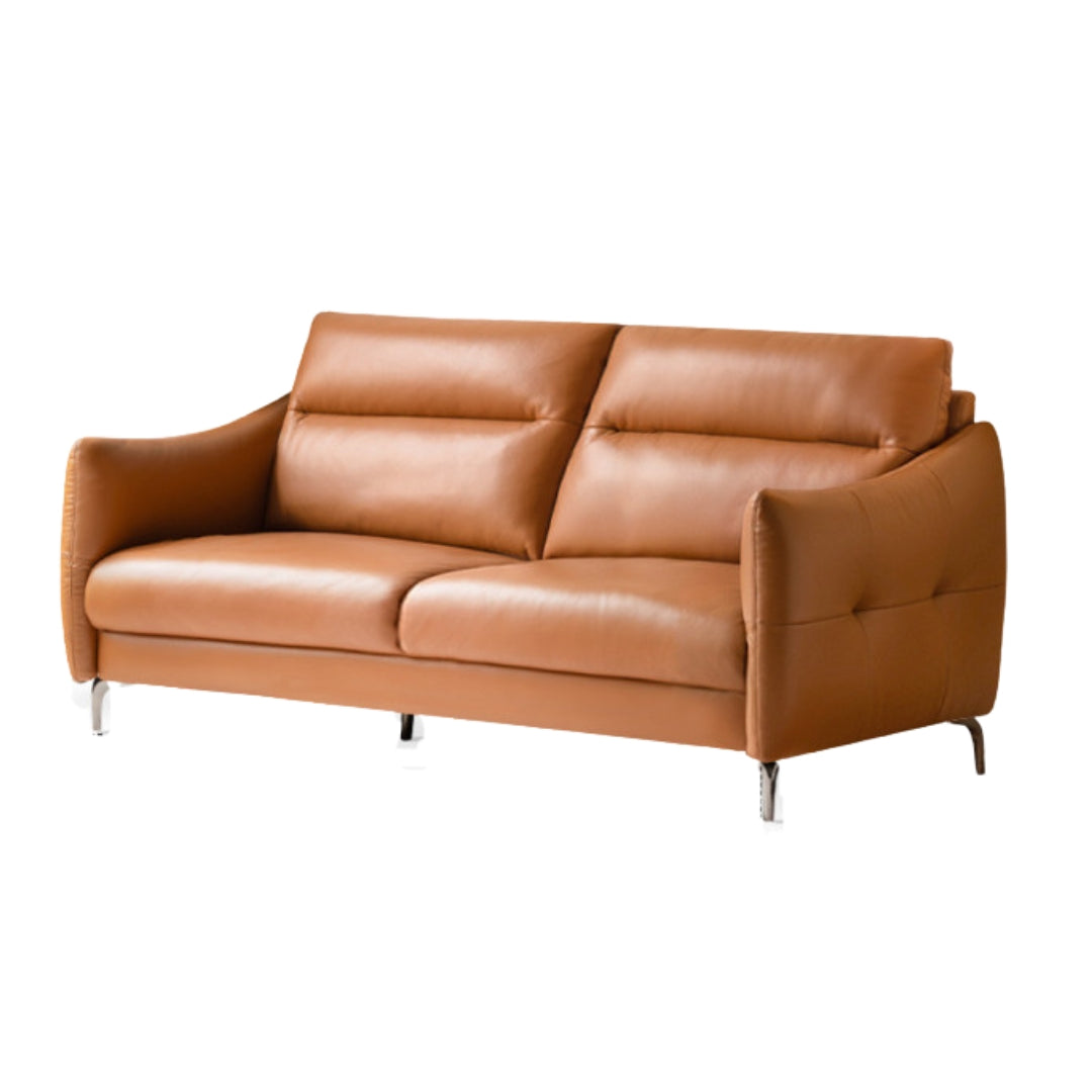 Genuine Top-Grain Leather Sofa – Modern