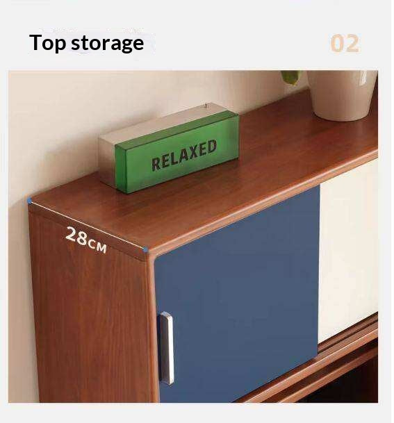 Tulipwood Solid Wood Medieval Style Sideboard