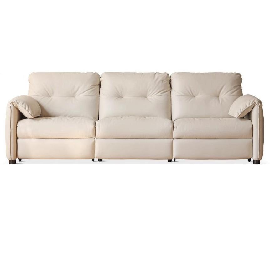 Fabric Electric White Cream Technology Functional Sofa.