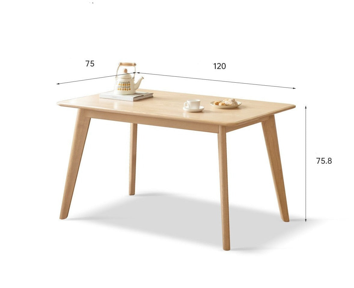 Oak, Ash Solid wood dining table "