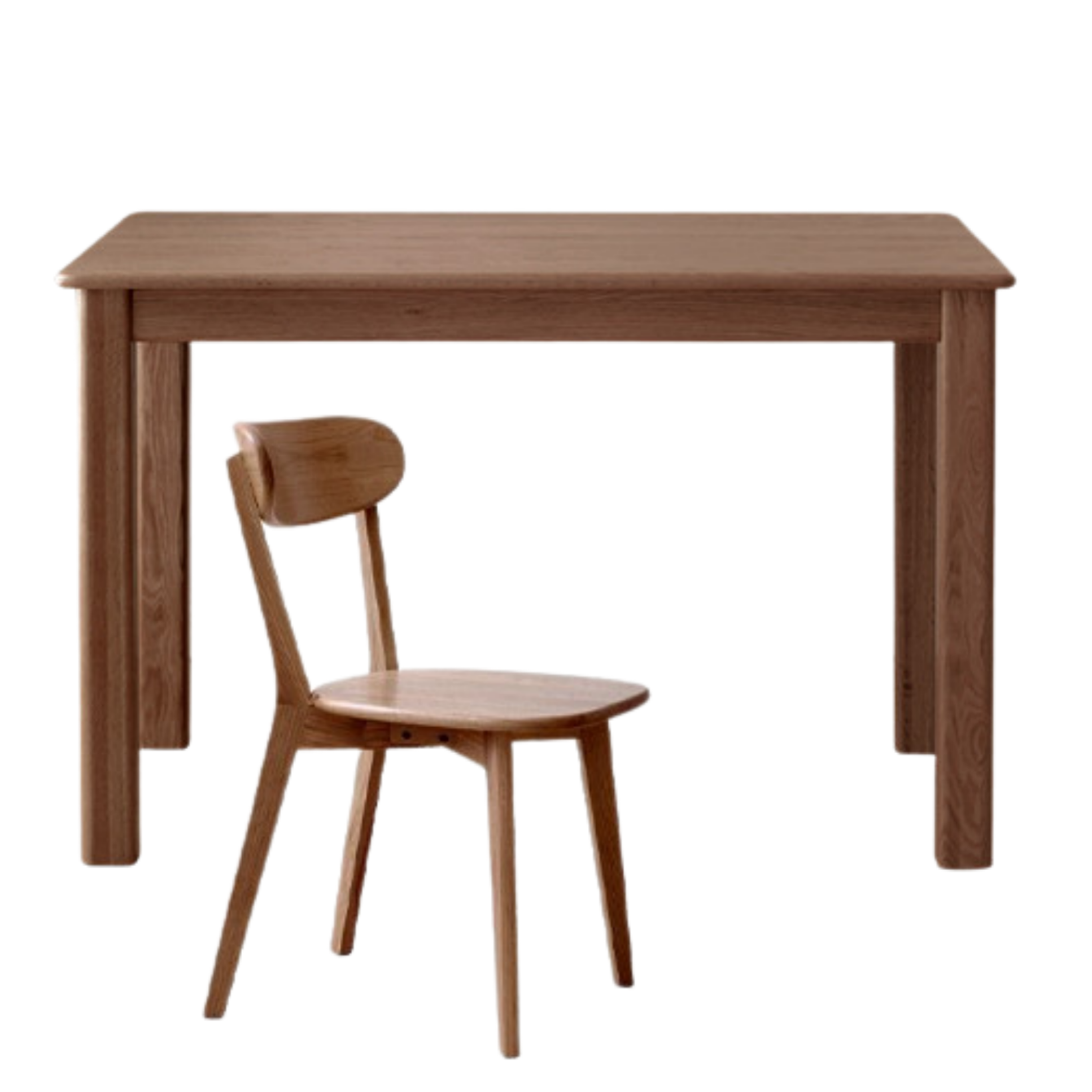 Ash, Oak Solid Wood Modern Dining Table