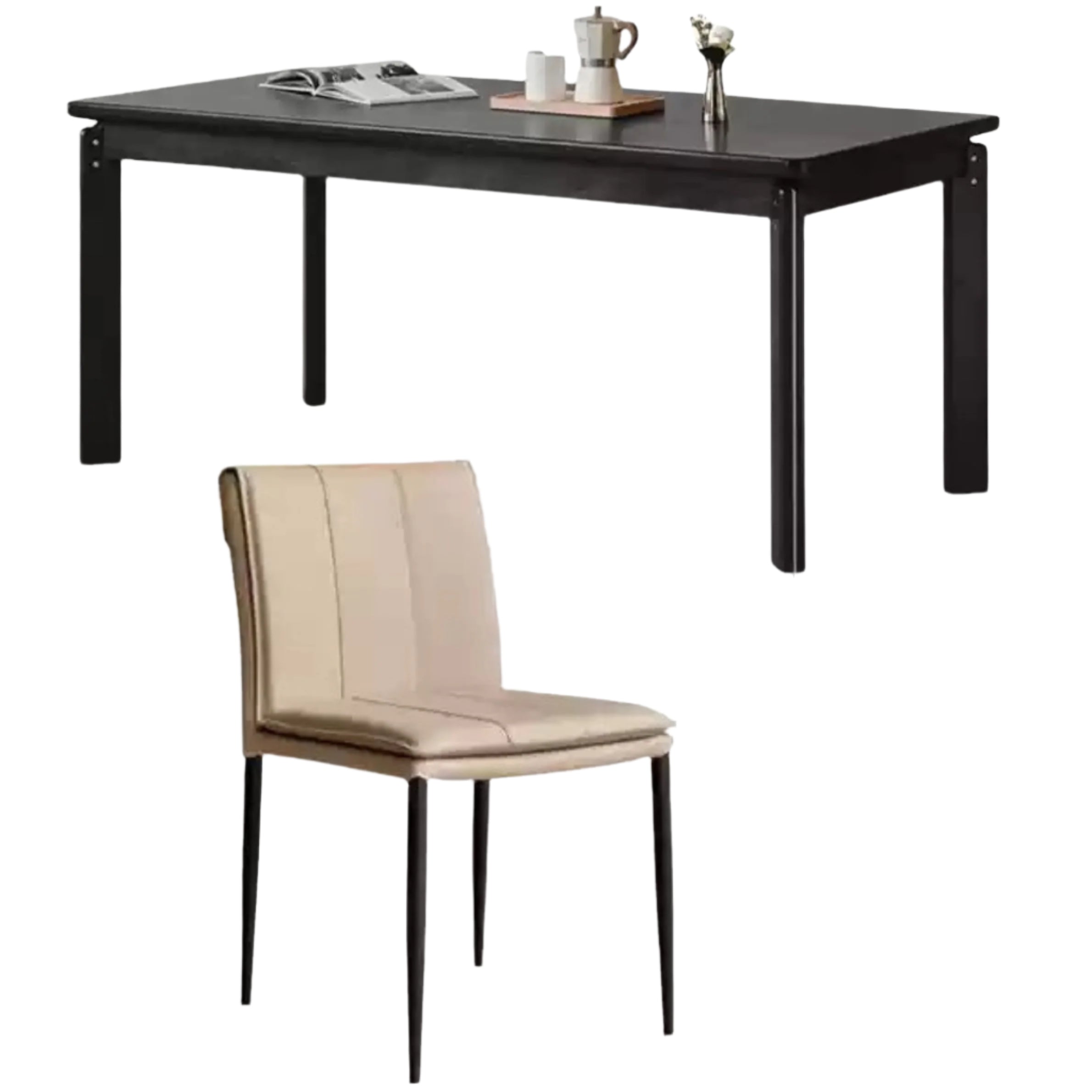 Ash, Oak Solid Wood Large Dining Table