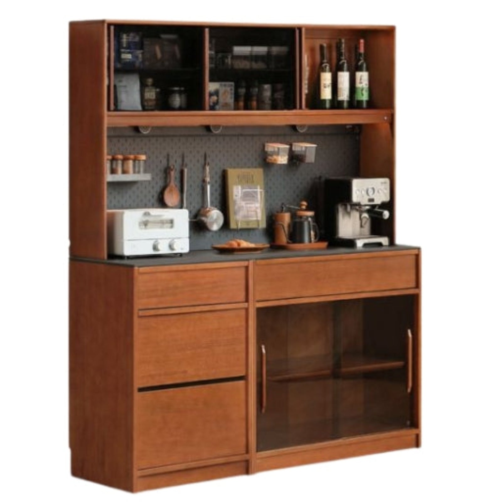 Poplar Solid Wood Medieval Sideboards.