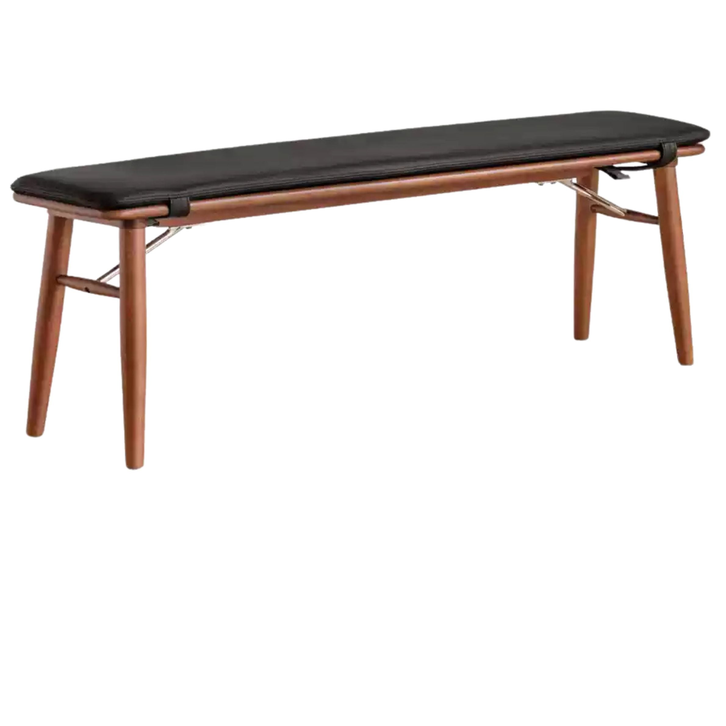 Beech Solid Wood Medieval Style Bench.