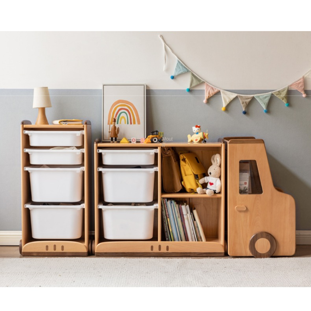 Beech Solid Wood Kids Storage