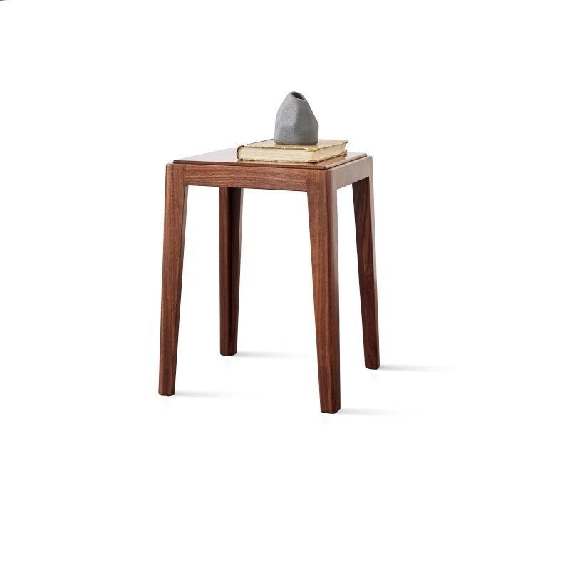 Black Walnut, Oak Solid Wood Foldable Modern Stool