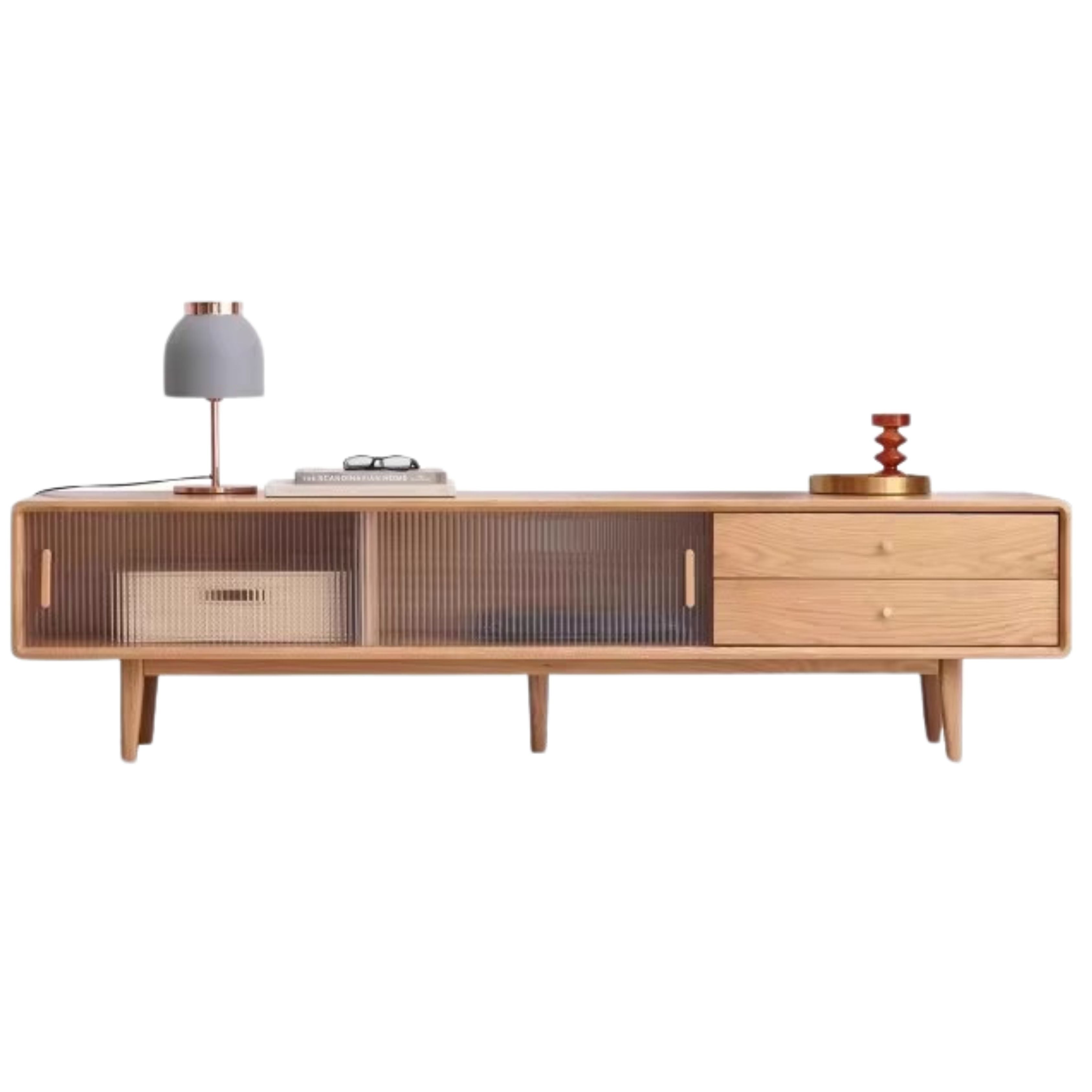 Oak Solid Wood TV Stand