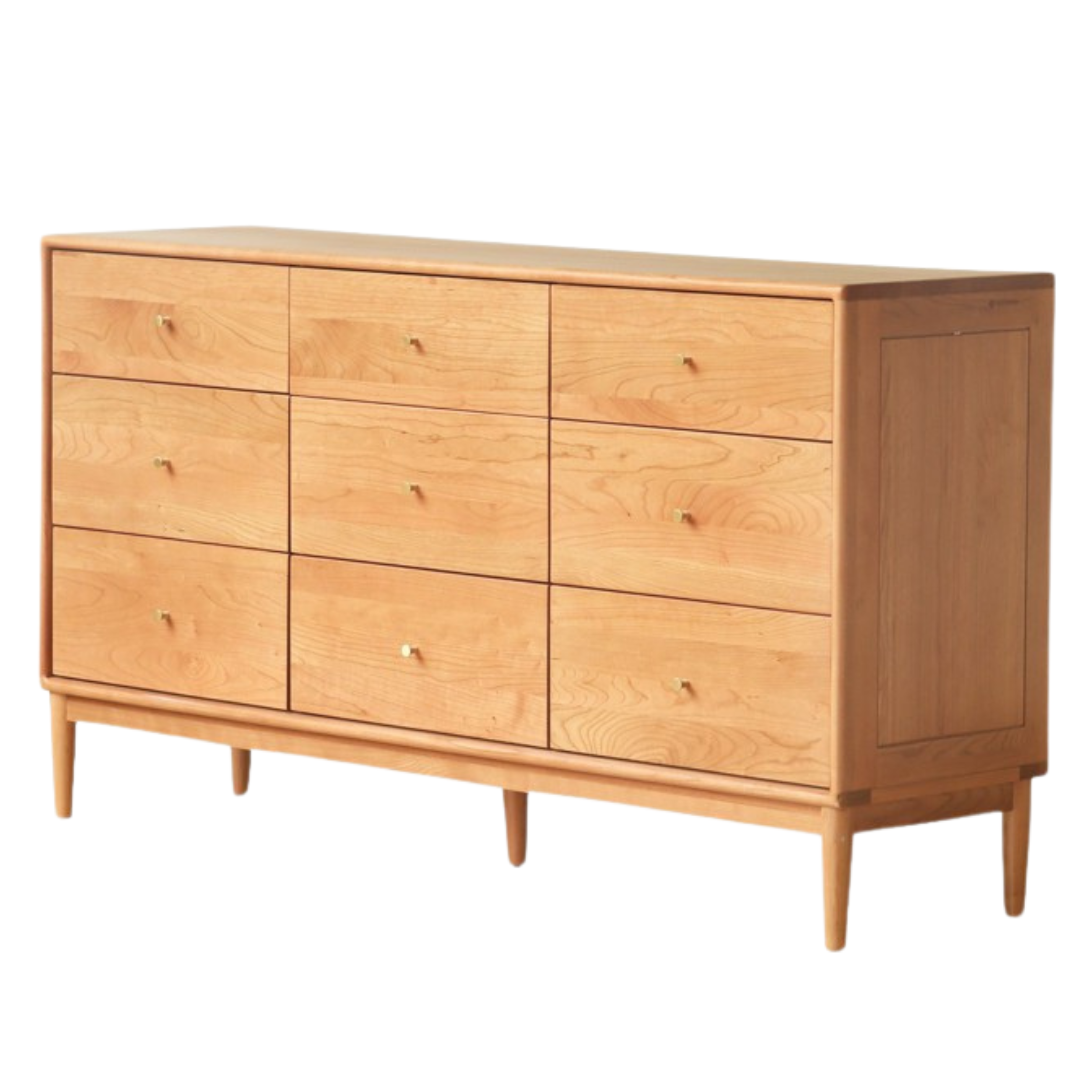 Cherry Solid Wood Chest of Drawers