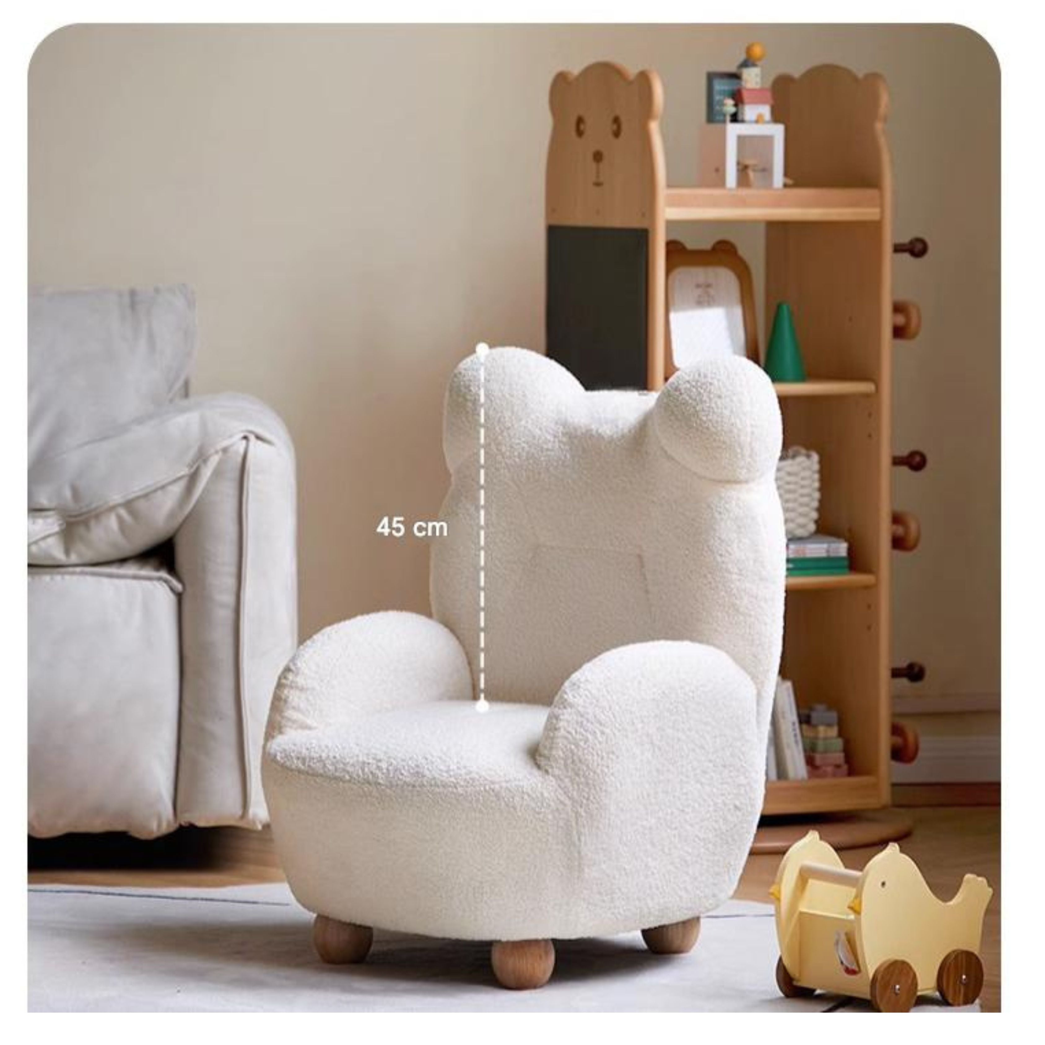 Children's Bear Cute Baby Single Lazy Sofa