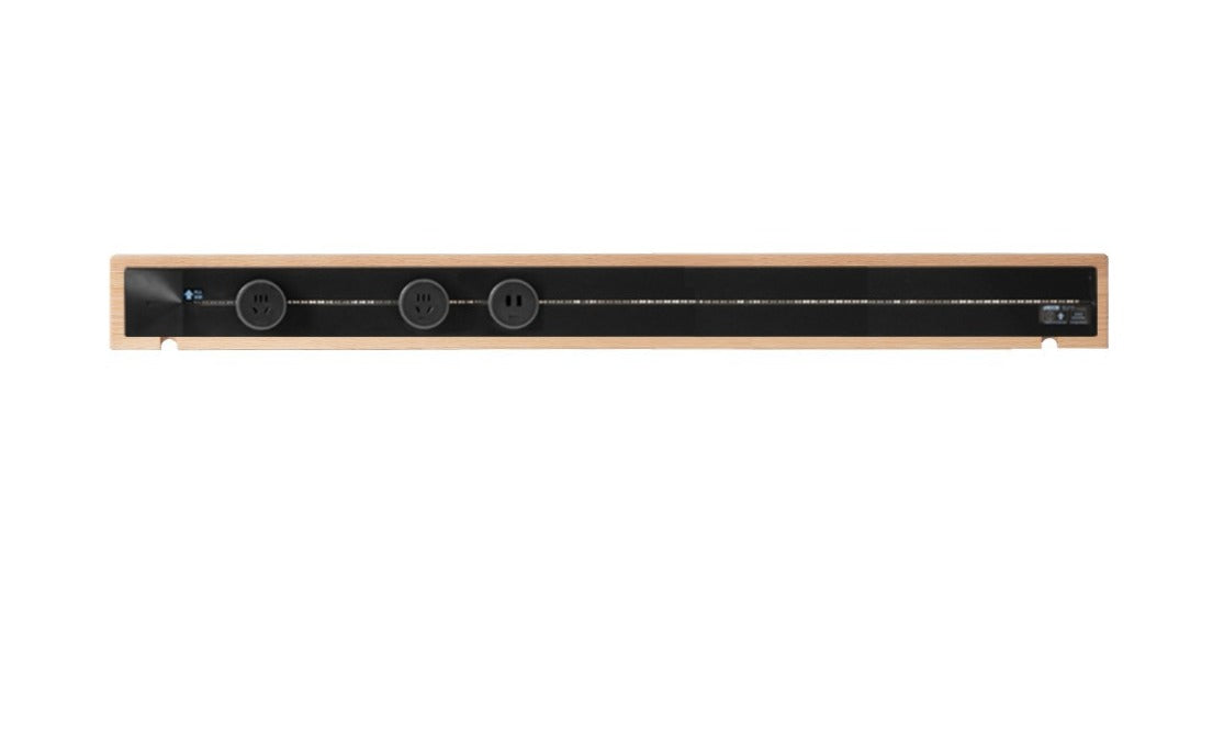 Power Rail Socket Patch Panel,US Adapter Included