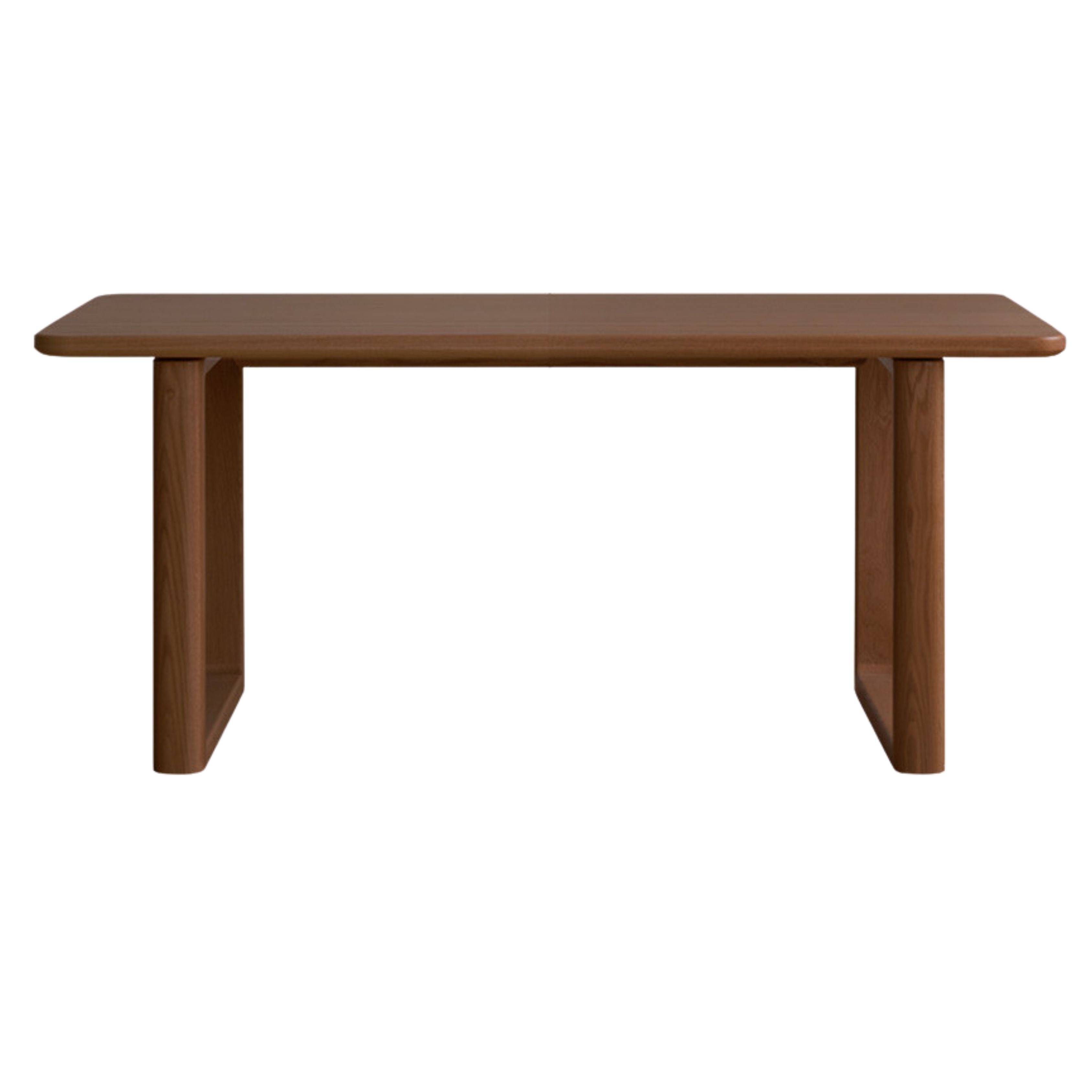 Oak Solid Wood Large Plate Dining Table