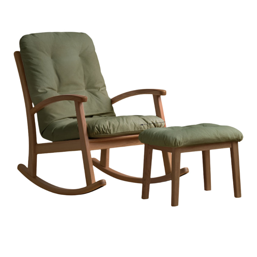 Oak Solid Wood Sofa Modern Lounge Chair.