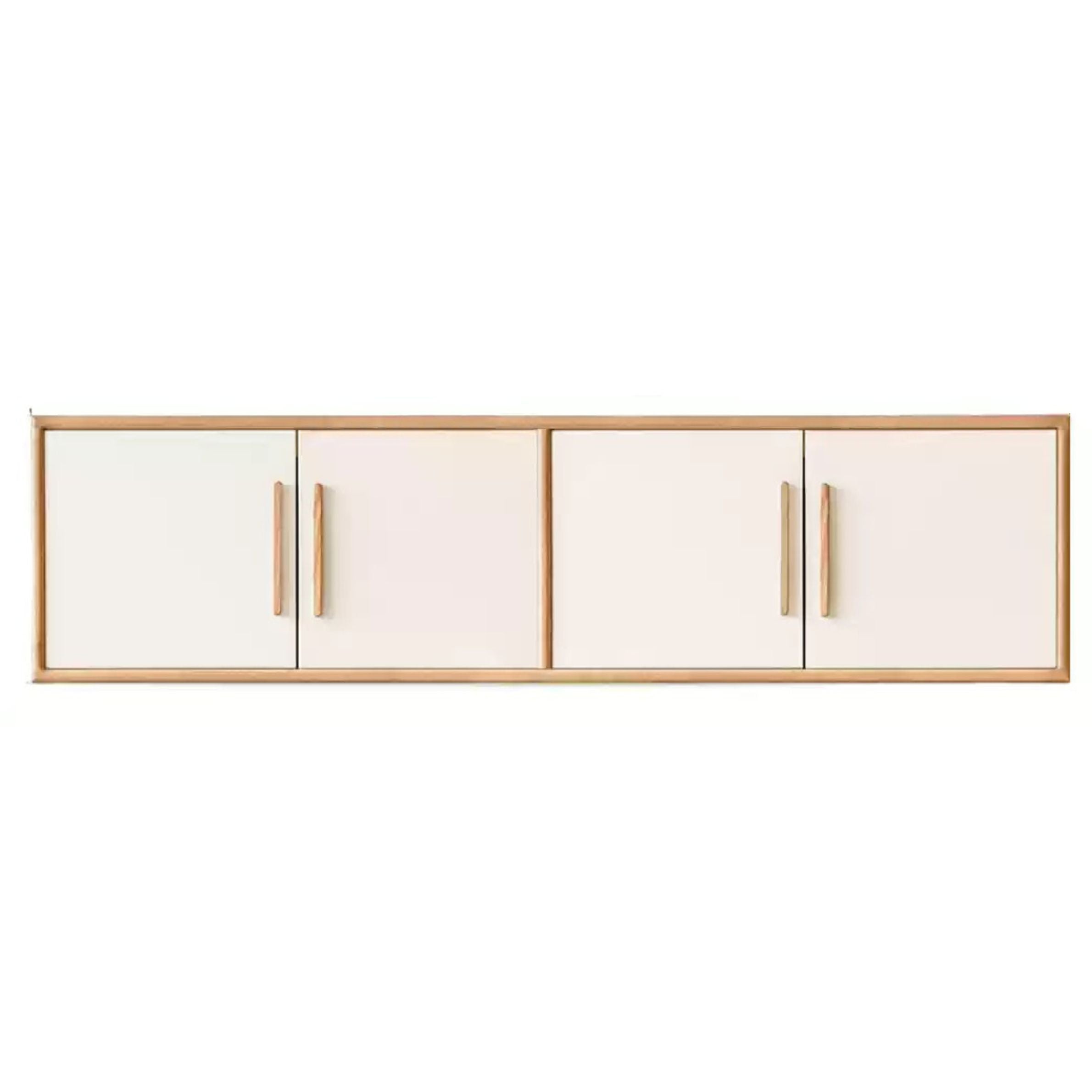 Oak Solid Wood Modern Wardrobe.