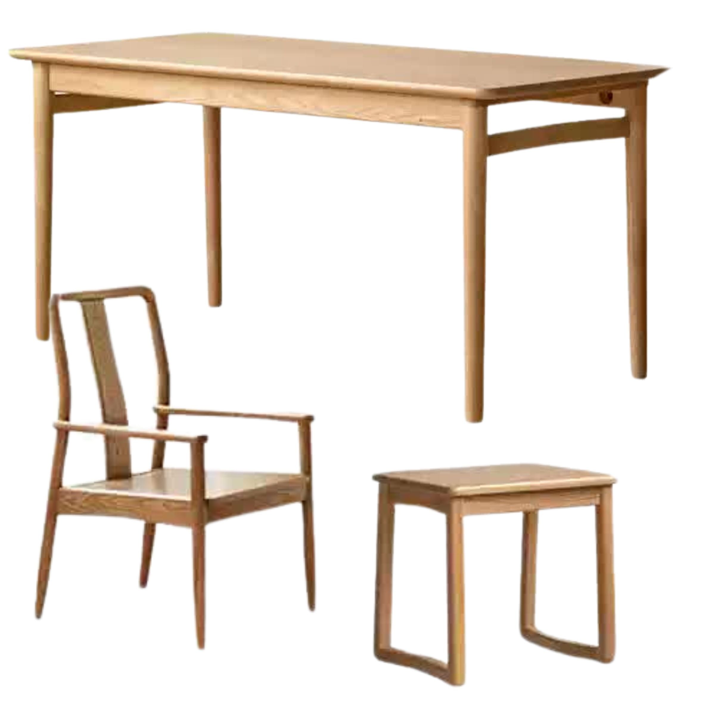 Ash Solid Wood Modern Dual-Purpose Tea Table.