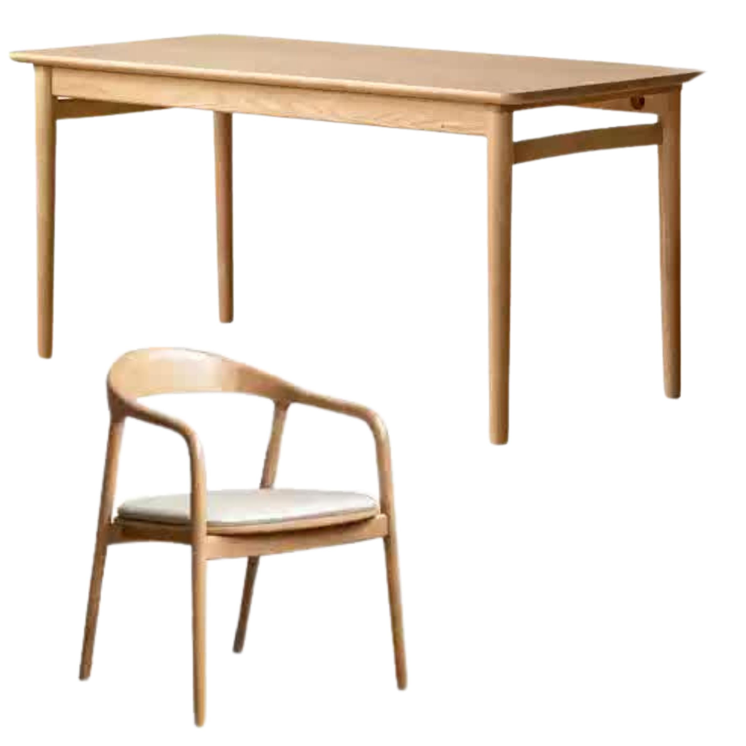 Ash Solid Wood Modern Dual-Purpose Tea Table.