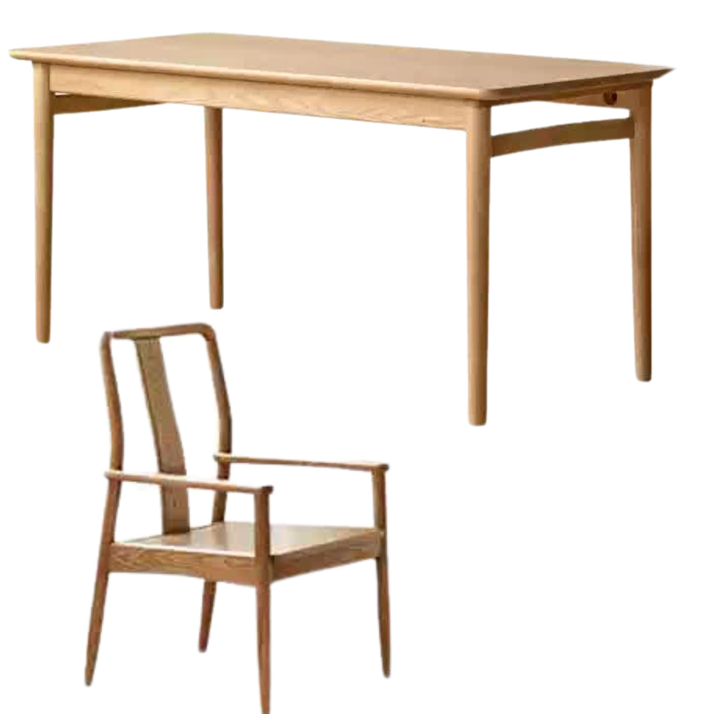 Ash Solid Wood Modern Dual-Purpose Tea Table.