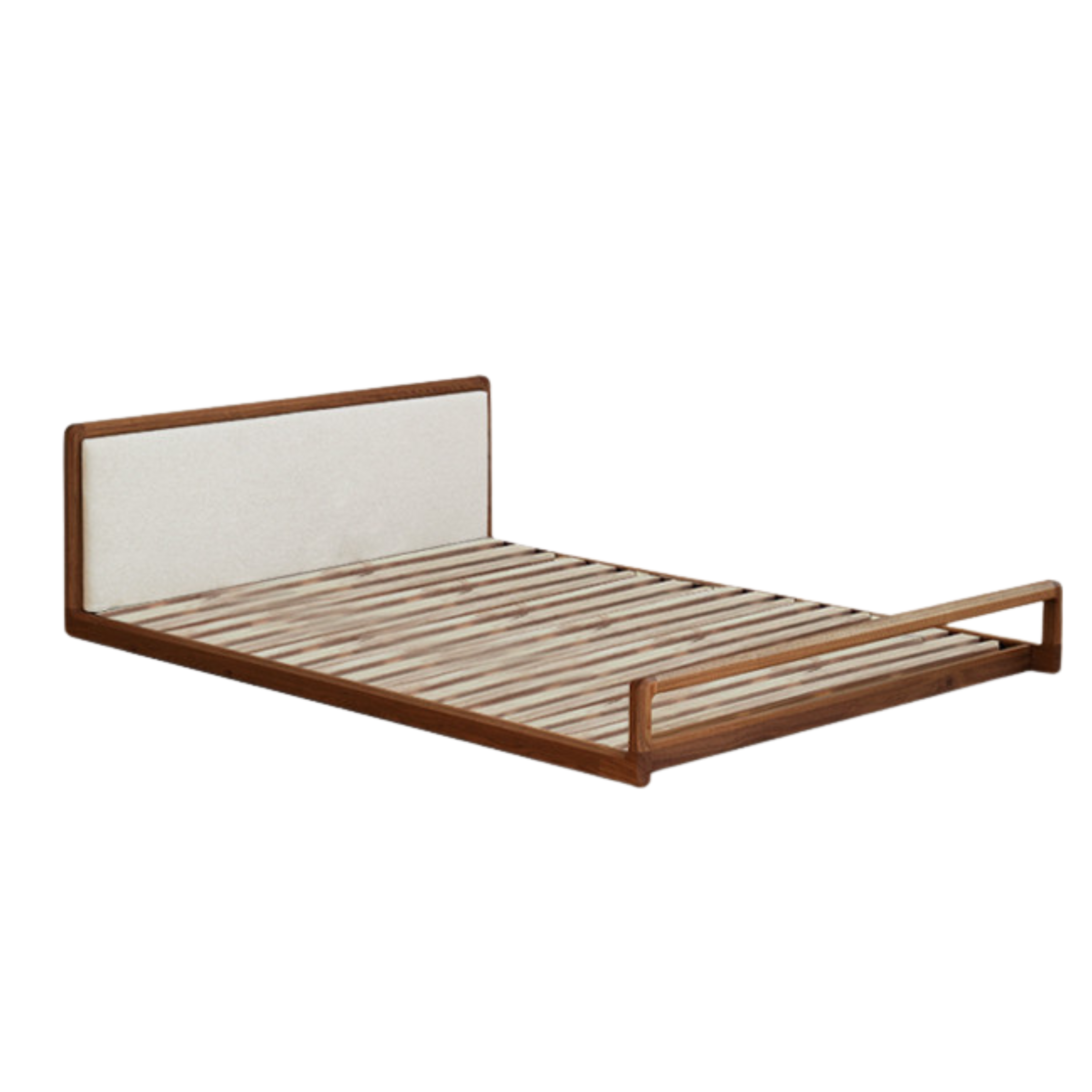 Ash Solid Wood Modern Simple Nordic Style Platform Bed