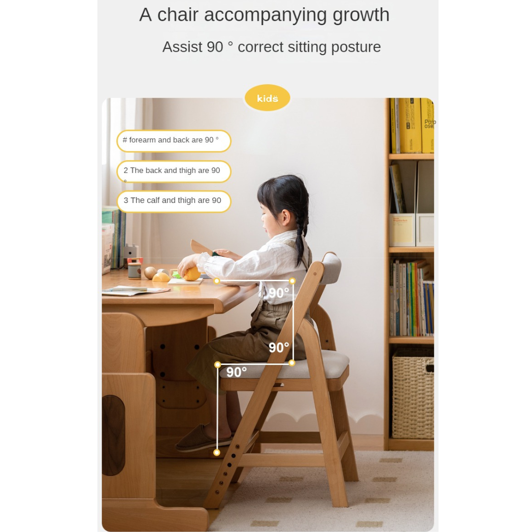 Beech Solid Wood Adjustable Lift Chair.
