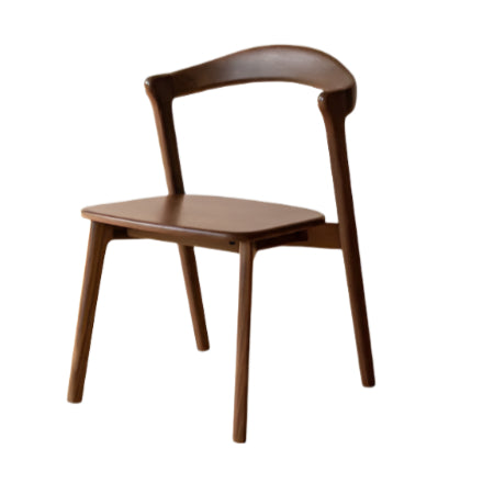 Black Walnut, Ash Solid Wood Dining Chair