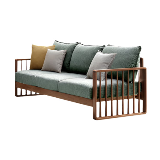 Ash Solid Wood Corner Modern Simple Sofa.