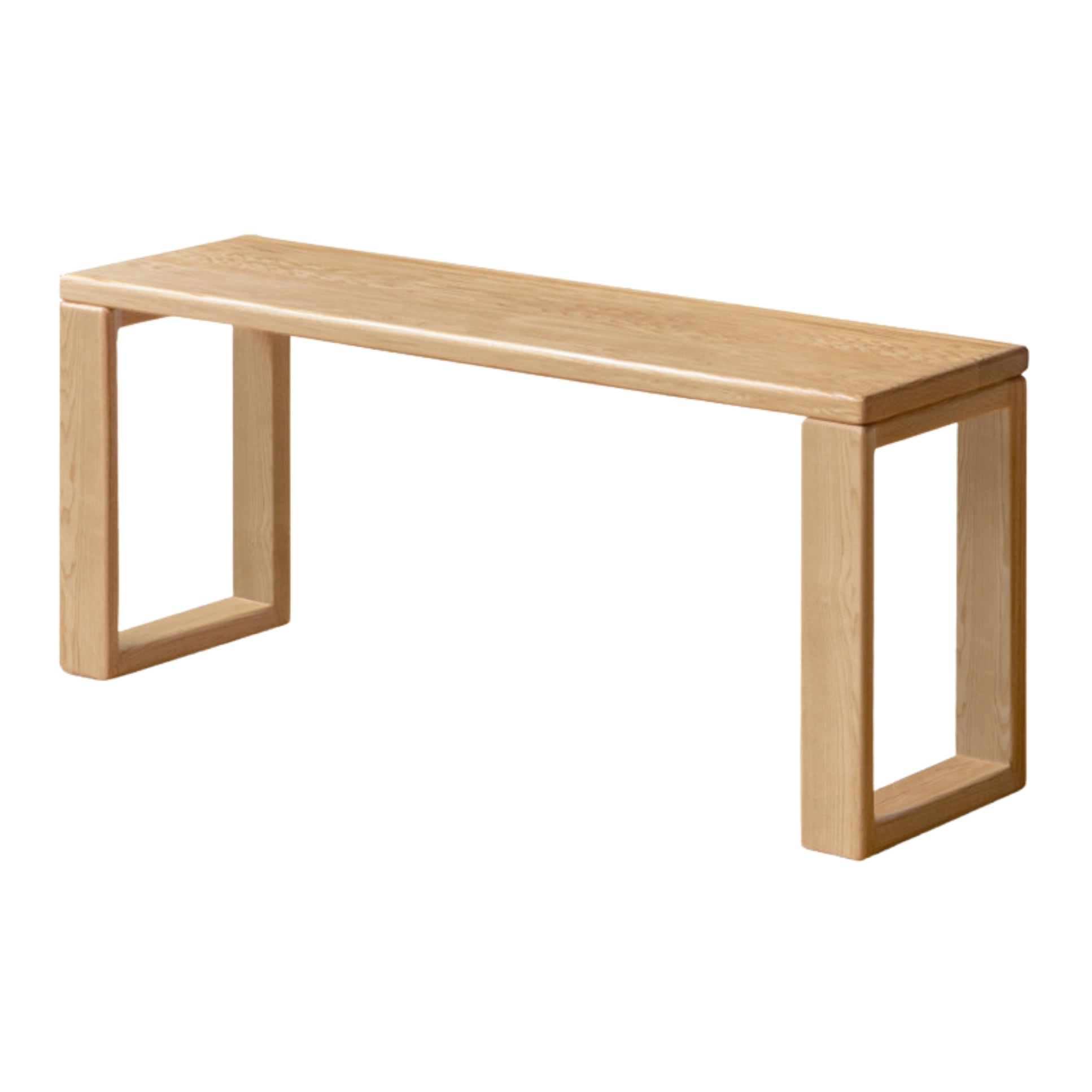 Ash, Oak, Cherry, Beech Solid Wood Long Bed end Bench