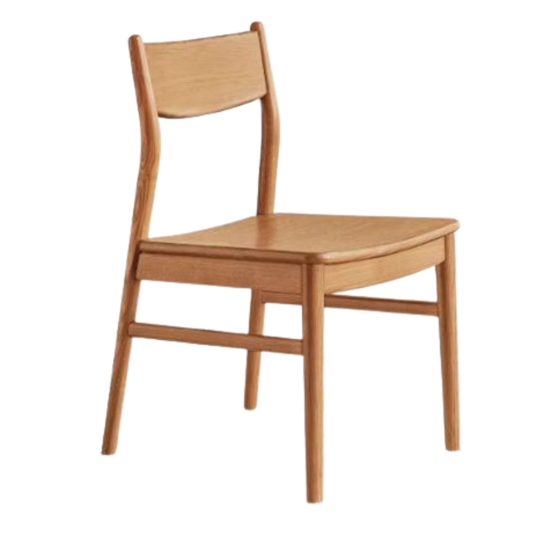 Set pcs 4 Black Walnut, Ash, Oak, Beech, Sandalwood, White Oak Solid Wood Dining Chair