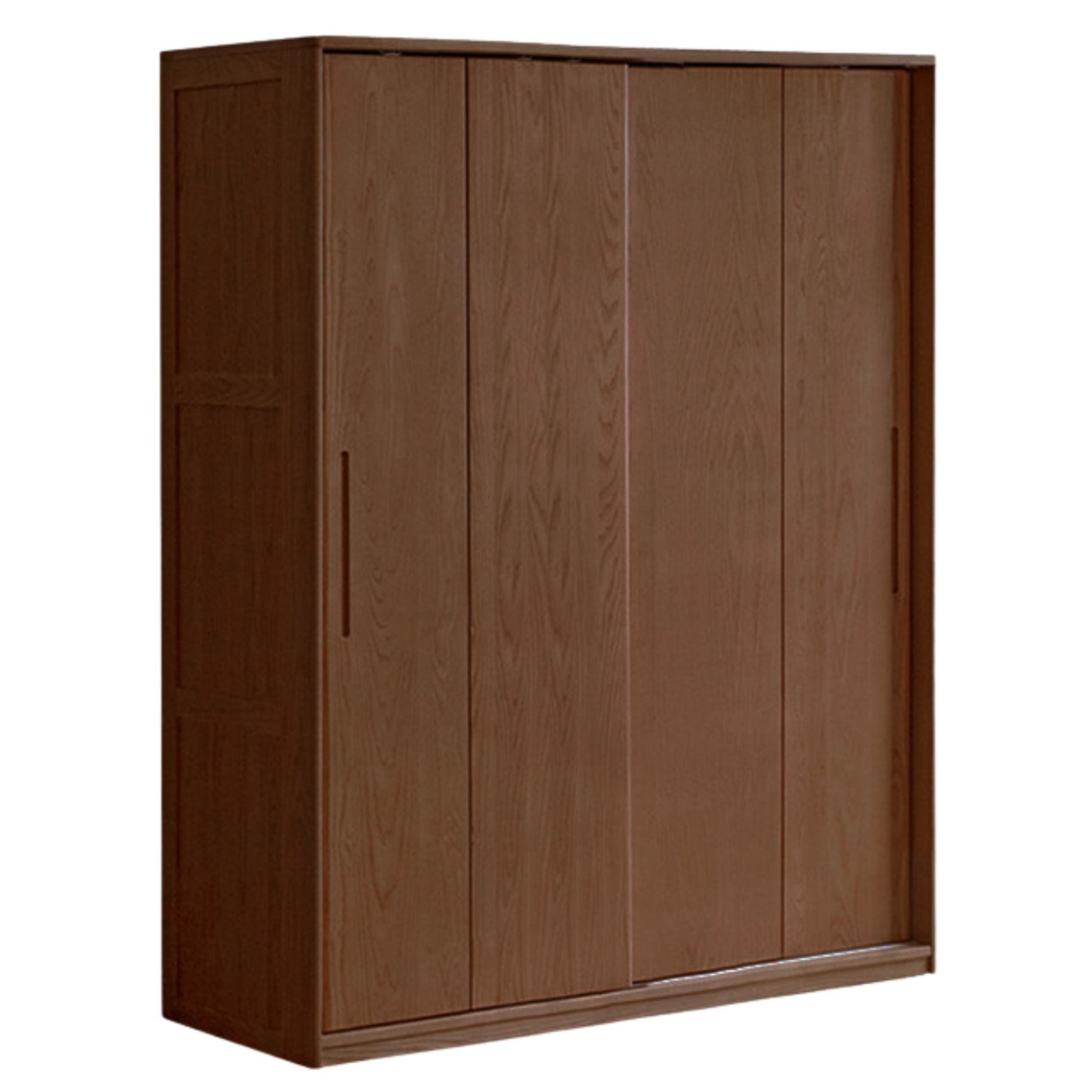 Oak, Ash, Manchurian Ash Solid Wood Wardrobe With Sliding Doors.