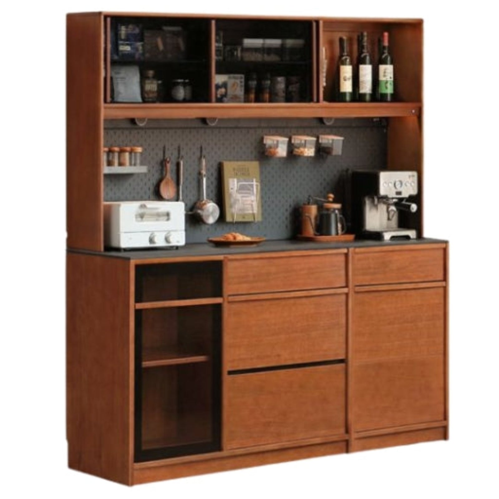 Poplar Solid Wood Medieval Sideboards.