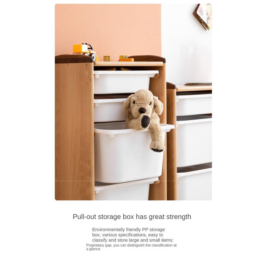 Beech Solid Wood Kids Storage