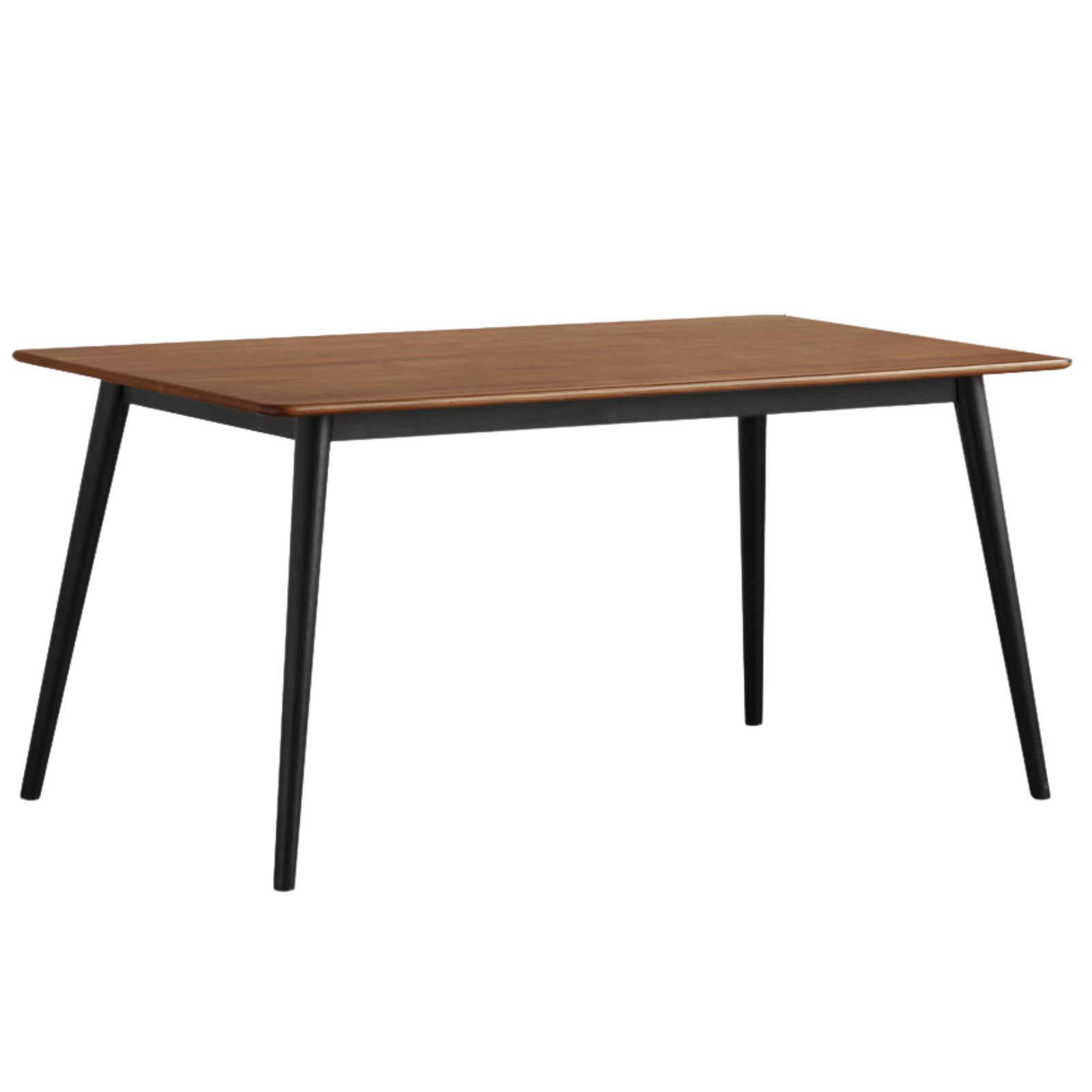 Black Walnut Solid Wood Italian Light Luxury Dining Table