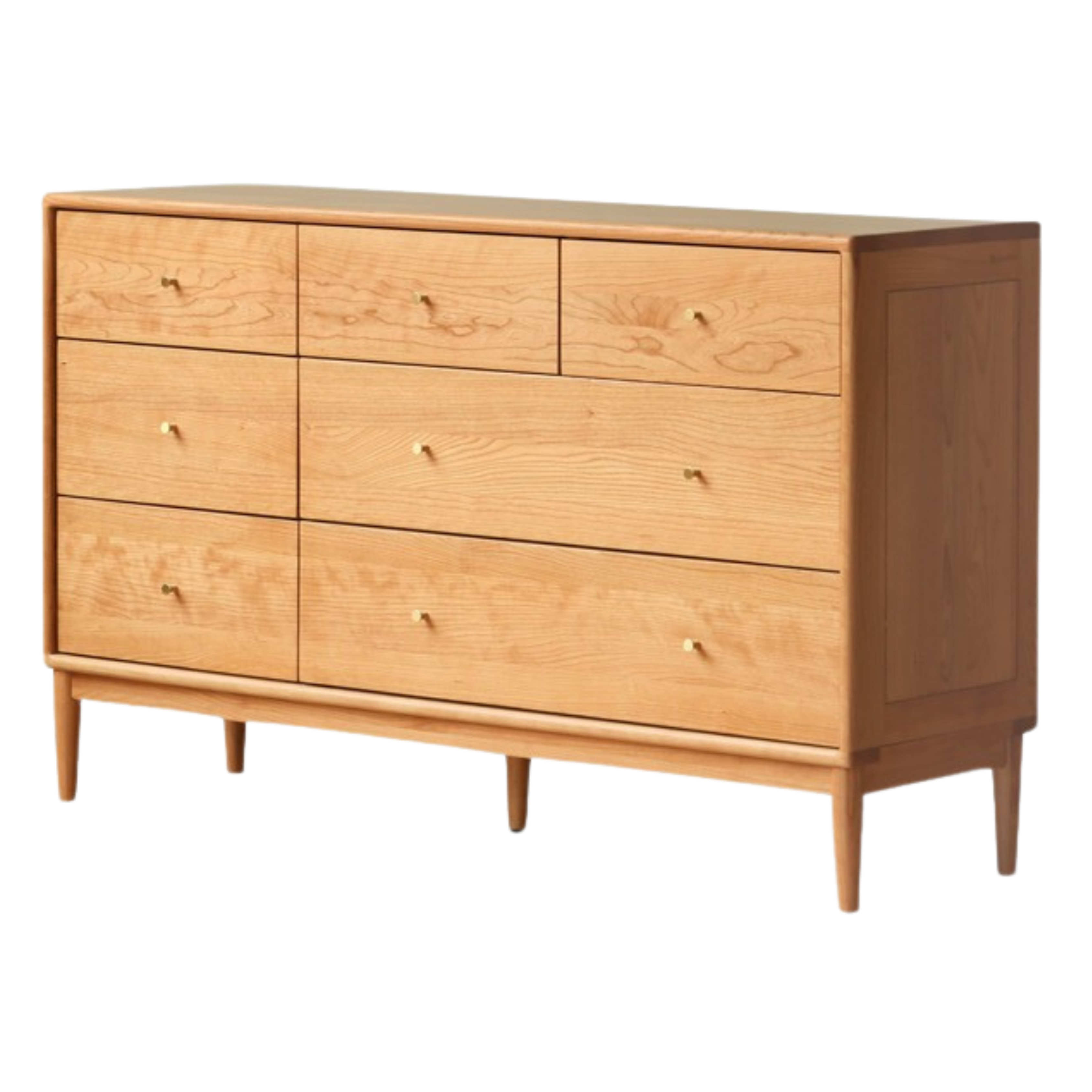 Cherry Solid Wood Chest of Drawers
