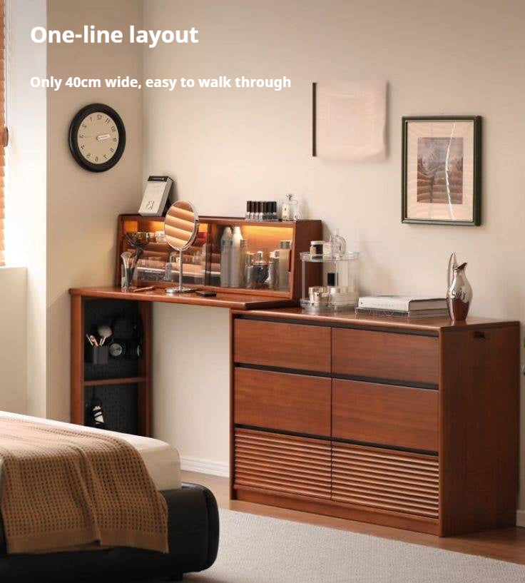 Tulipwood Solid Wood Vanity Table.