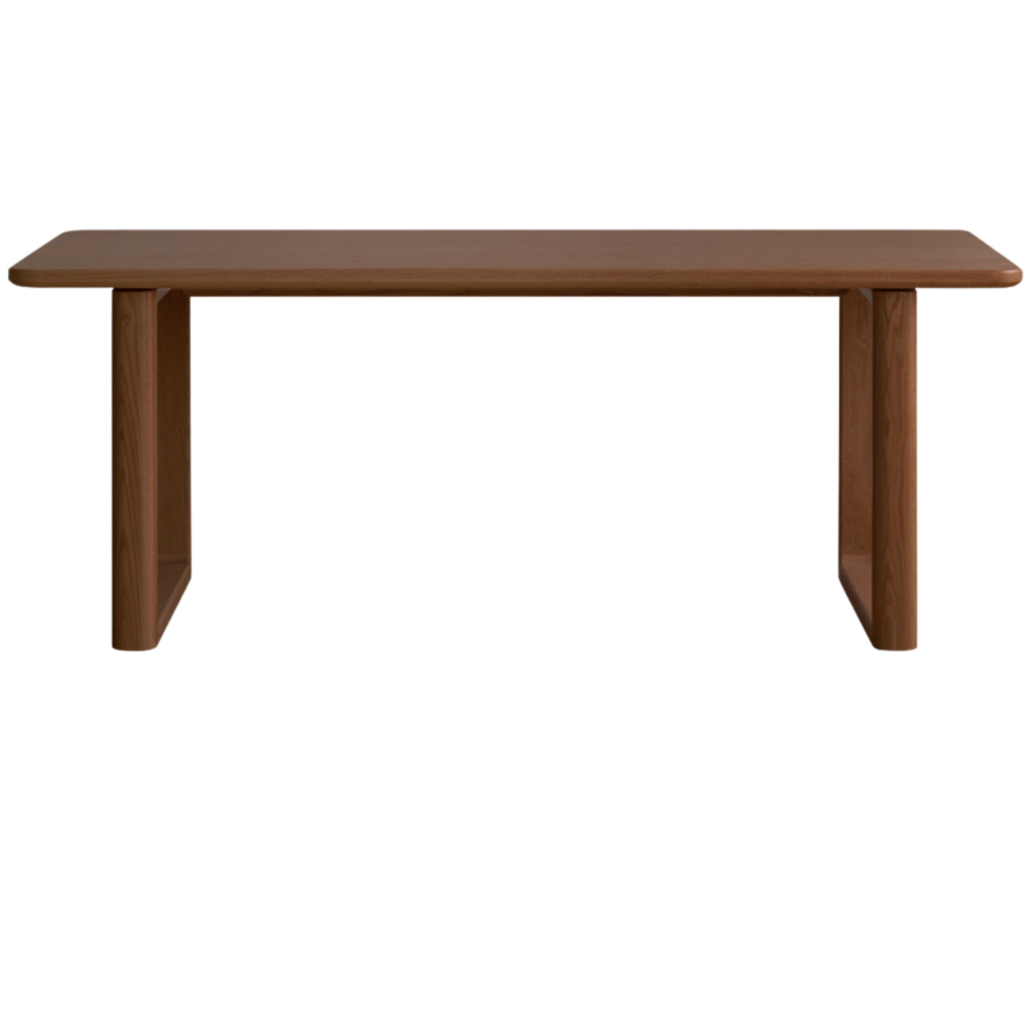 Oak Solid Wood Large Plate Dining Table