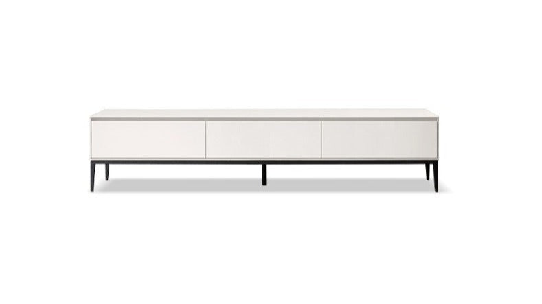 Ash solid wood TV stand modern light luxury"+