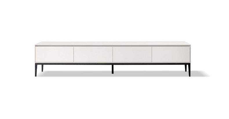 Ash solid wood TV stand modern light luxury"+