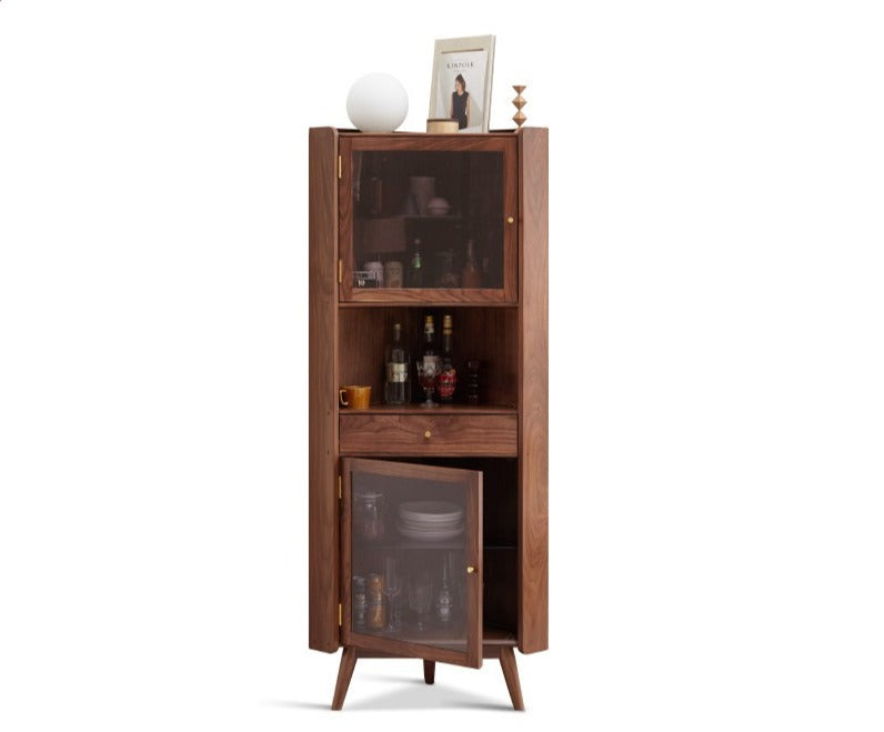 Oak solid wood corner Sideboard modern+