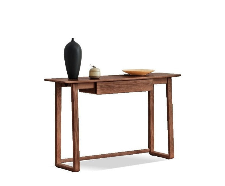 Ash solid wood porch table modern"